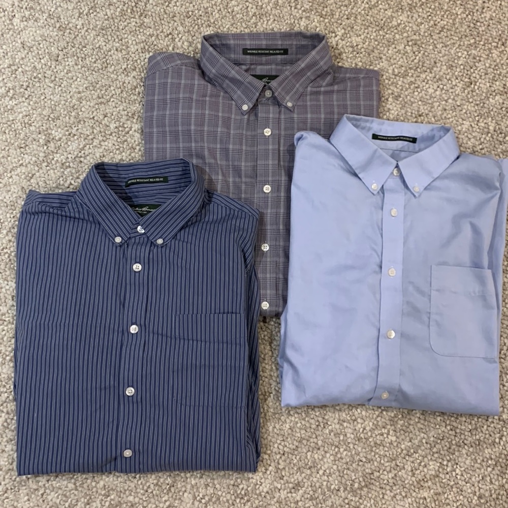 3 Eddie Bauer XLT Shirts